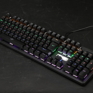 新款防水符合人体工程学的游戏机械键盘Teclado - Product Image 5
