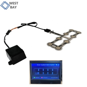 Westbay assento de cadeira de carro, 7 "lcd 4g sem fio gps, <span class=keywords><strong>sensor</strong></span> de detecção de pressão de aviso