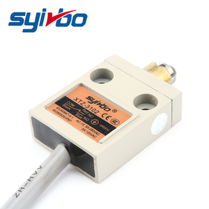 D4C-1202 Compact Enclosed Roller Plunger <strong>Limit</strong> Switch 5A 250VAC Water Proof IP67 Micro Switch with 3m Cable <strong>Length</strong>
