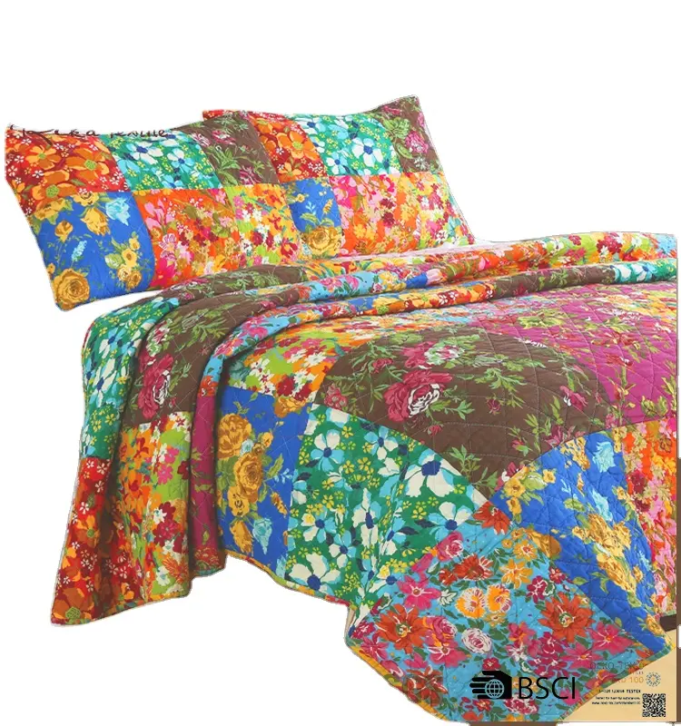 Mewah Bed Spread Sangat India Quilted Material