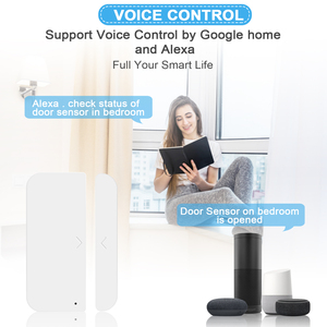 TYSH Matter Smart Home Voice <strong>Control</strong> Wireless Portable Wifi or <strong>Zigbee</strong> Door Window <strong>Sensor</strong> by Google Home and Alexa - Product Image 4
