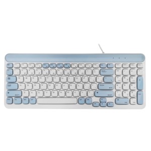 Teclas de chocolate de 100 teclas Teclado de oficina con cable USB Numérico KLAVYE Multifuncional Elegante Nueva caja de computadoras portátiles de escritorio - Product Image 1