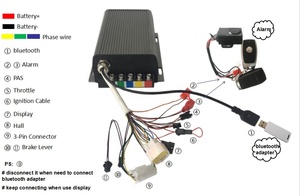 US Warehouse Stock 3000w Hub <strong>Motor</strong> Kit 72v QS205 Electric Motorcycle <strong>Motor</strong> with Sabvoton Controller Can Be <strong>Programmable</strong> - Product Image 5