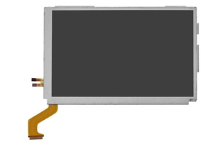 หน้าจอ LCD ด้านบนและล่างใหม่สำหรับ3DS XL 3DS LL อะไหล่หน้าจอแสดงผล LCD ทั้งบนและล่าง