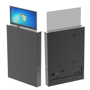 Elevador de monitor LCD inteligente individual de 21,5 pulgadas para sistema de audioconferencia compatible con monitores LCD de 15,6/17,3/18,5/21,5 "en salas de reuniones - Product Image 6