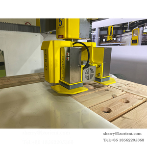 OMC CNC 5 оси + маршрутизатор кварцевая машина для резки мрамора каменная мостовая пила для гранита - Product Image 5