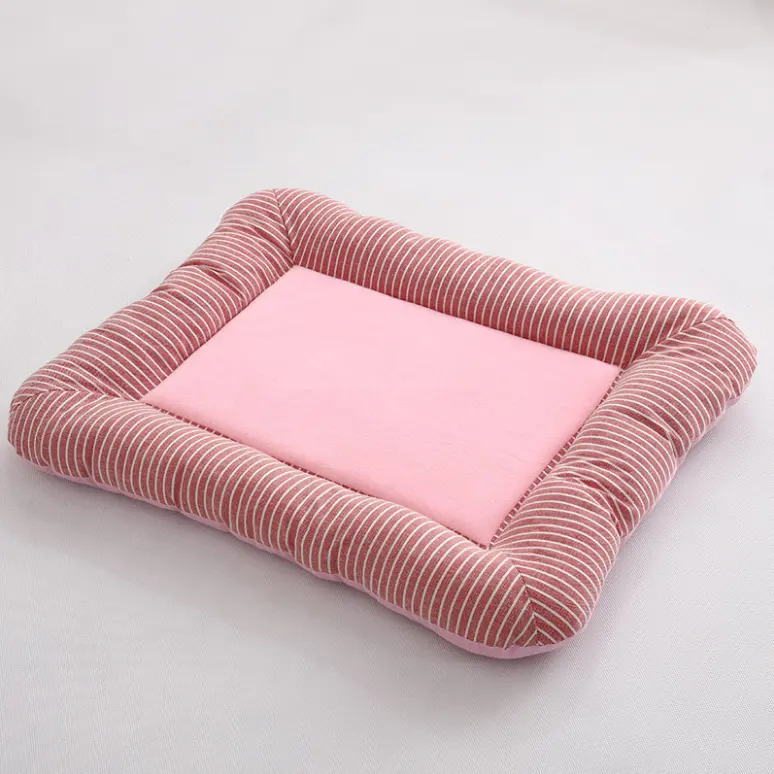 2024 yeni tasarım toptan yaz yıkanabilir soğutma yumuşak köpek yatağı pet mat pad