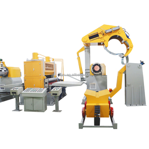 Embossing Machine <strong>Production</strong> <strong>Line</strong> of <strong>Steel</strong> Sheet Plates Decoiler Straightener Cutting Shearing Embossing Machine