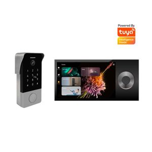 Tuya Smart Villa Lösung Farbvideo-Tür sprechanlage mit IP-Gate-Gegensprechanlage TCP Network Entry Türklingel mit Kamera - Product Image 1