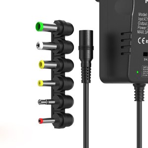 *OUTLET* Universal <strong>DC</strong> <strong>Power</strong> Adapter - Adjustable <strong>Output</strong> 3V to 12V, 30W, MAX 3A - <strong>Input</strong> <strong>AC</strong> 100V-240V with 6 - Product Image 2