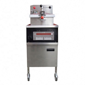 Freidora a presión con filtro de aceite de escape automático con Control de temperatura eléctrico multifuncional 0-200 con sistema de filtro de aceite - Product Image 2