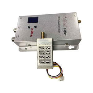FPV 1.2G 1Wモジュール1000mW 8CHトランスミッターTX100012CHレシーバーRXコンボRCモデル用最大3kmドローンクワッドエンハンスメントブースター - Product Image 1
