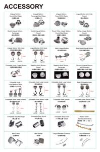 Pabrik baru braket dasi ligatur ortodontik Manual bahan habis pakai Dental Ortodoncia ligatur elastis berbagai warna - Product Image 2