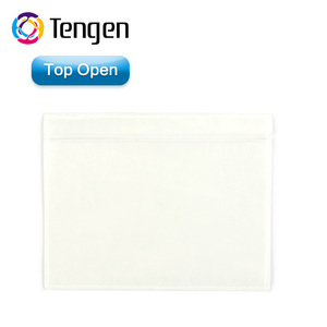 定制托运单口袋防水A6透明小袋10x6.5 "自粘文件包装清单信封 - Product Image 4