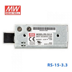 Orijinal ortalama peki 3.3V 15W RS-15-3.3 AC-DC SMPS tek anahtarlama modeli güç kaynağı - Product Image 4