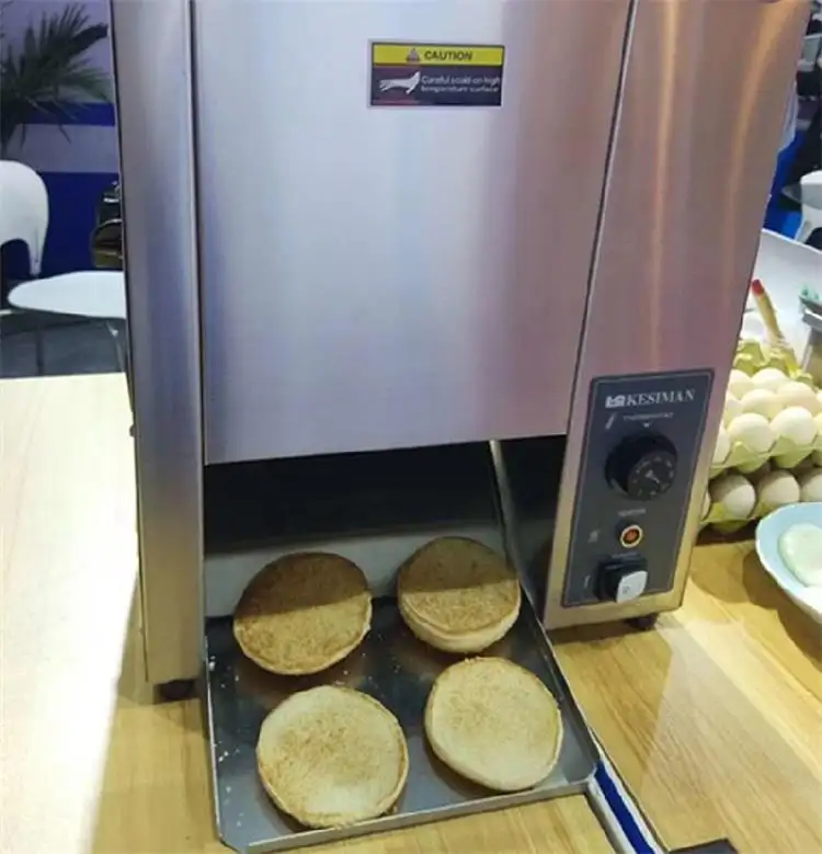 Salsicha de hambúrguer automático para pão hambúrguer