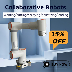 Vendita calda nuovo 6 assi Cobot braccio Robot collaborativo per la saldatura movimentazione palettizzazione manuale di programmazione