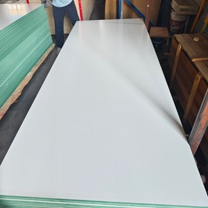 15mm 18mm hai mặt Trắng melamine <span class=keywords><strong>MDF</strong></span> HDF ván ép tấm cho đồ nội thất văn phòng bàn và tấm Tường - Product Image 4