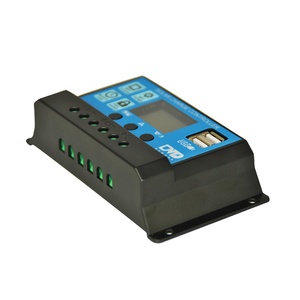 Controlador de cargador solar DEMUDA 12V 24V PWM manual 10a 20a 30a controlador de carga de energía solar para farola energía solar - Product Image 5