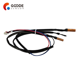 Sensor de temperatura de cobre y plástico personalizado 3 sondas 15K 20K 50K Sensor de aire acondicionado Sensor de termistor NTC - Product Image 2