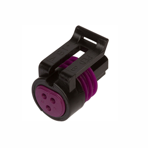 3 12078090 Delphi 150 serie negro femenino conector sellado - Product Image 3