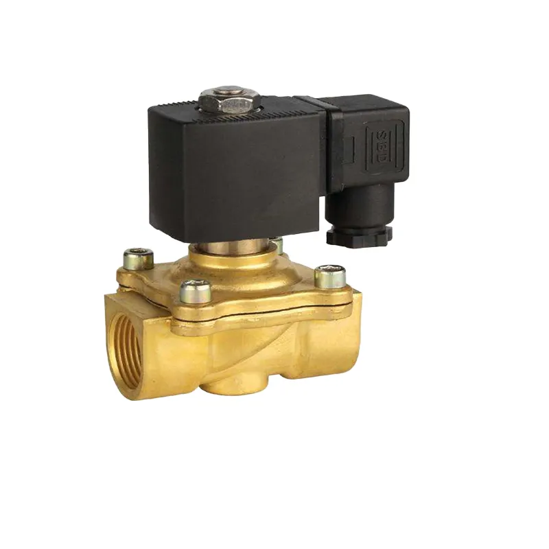 Covna nhiệt độ bình thường Brass DC nước thẩm thấu ngược cho kiểm soát chất lỏng 1 ''npt 1/4 2 inch solenoid valve 12V 24VDC