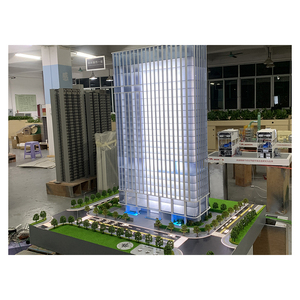 3D建築モデルカラフルなデザインスタイル建築建築モデルカスタム住宅住宅 - Product Image 1
