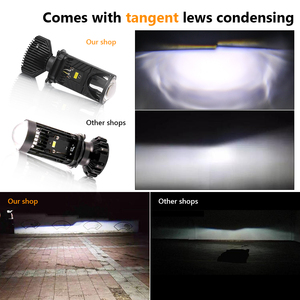 YOBIS Y6 20000lm H4 <strong>LED</strong> Projector Headlight Y7 Luces <strong>Led</strong> Headlights Bulb Projector Lens <strong>80W</strong> Automobile Hi Lo Beam Bulb <strong>12V</strong> - Product Image 5