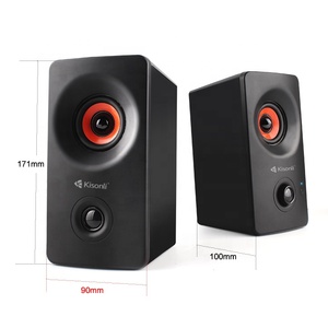 Alto-falante kisonli AC-9002BT ac 220v, qualidade de som, usb 2.0, computador, pc, com bt