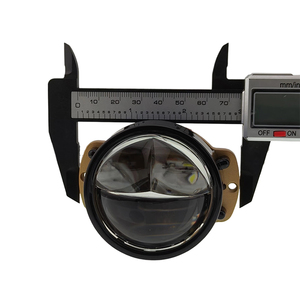 Araba LED lazer ışığı 18 inç Bi LED projektör Lens far projektör Lens çift lazer Lens 130W 6000K beyaz sürüş işık