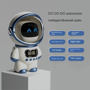 Smart BT Stereo Astronaut <strong>DODO</strong> Bluetooth Smart AI Interactive Audio Clock Alarm Clock Speaker Creative <strong>Gift</strong> - Product Image 4