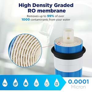 Reemplazo de filtro de ósmosis inversa de filtro de agua 2012-150GPD para sistema purificador de agua RO de 5 etapas - Product Image 4