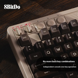 8Bitdo Retro87 C64 Mechanical Gaming <strong>Keyboard</strong> RGB Wireless for BT Connection Three-Mode 87 Key Rocker for Laptop - Product Image 4