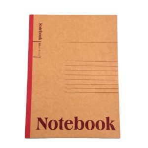 Cuaderno de Papel kraft con líneas horizontales para oficina, cuaderno suave y simple, venta al por mayor - Product Image 1