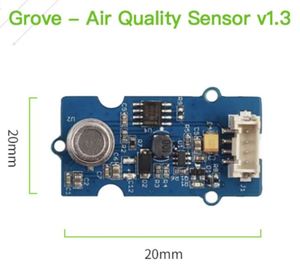 Grove空気品質標準センサーMP503一酸化炭素I2CアルコールホルムアルデヒドPMガス検知センサーモジュール - Product Image 5
