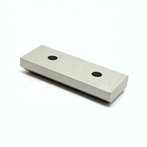 Precision CNC Square <strong>Coupling</strong> <strong>M3</strong> Threaded Bracket Aluminum Fixing Block Natural Anodized Machined Parts - Product Image 5