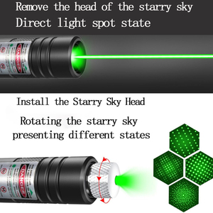 Puntatore Laser UV palmare ad alto rendimento con funzione di indicatore di applicazione del Powerpoint di controllo remoto della linea Laser verde - Product Image 2