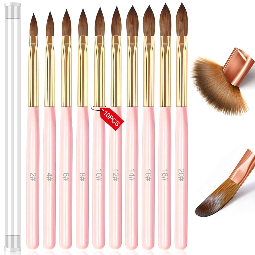 10 pièces rose
