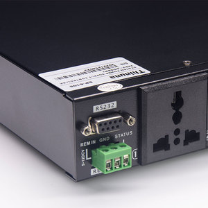 Thinuna SP-6108 1U Height Rack Mounted Professional Audio 8 Channels <strong>Multi</strong> <strong>Function</strong> Sequence Power Controller Control <strong>Switch</strong> - Product Image 3