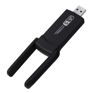 1200M Dual Band 2.4G 5.8G อะแดปเตอร์ LAN ไร้สาย Realtek RTL8812BU ชิปเซ็ตไร้สาย USB WIFI5อะแดปเตอร์สำหรับพีซี - Product Image 5