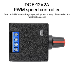 DC5-12V 2A PWM Motor Speed <strong>Controller</strong> 5V 6V 12V <strong>Computer</strong> Violent Fan Motor Modification DIY Water Cooling Radiator 1%-100% - Product Image 6