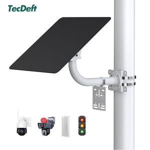 TecDeft безопасный расширяемый набор солнечных панелей Micro USB/Type-C/DC5521 с аккумуляторной системой для маршрутизатора 4G/наружных датчиков
