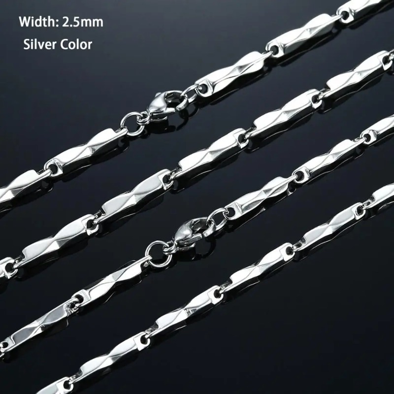 Largeur 2,5 mm Argent