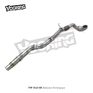 ที่กําหนดเองท่อไอเสียสําหรับVW Golf 8R 2.0T 2020-2023 หัวหน้าท่อสแตนเลสท่อไอเสียระบบ - Product Image 6