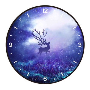 Promozione puntatore a sfera magnetica rotondo ABS personalizzato modello fotografico home office decor 12 orologio da parete - Product Image 5