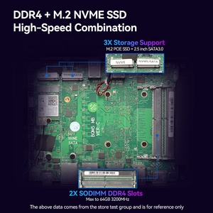 HLY nuovo piccolo Computer i7 1260P HD MPCIE USB3.0 Win10/11 LINUX WIFI Bluetooth Desktop Mini PC - Product Image 6