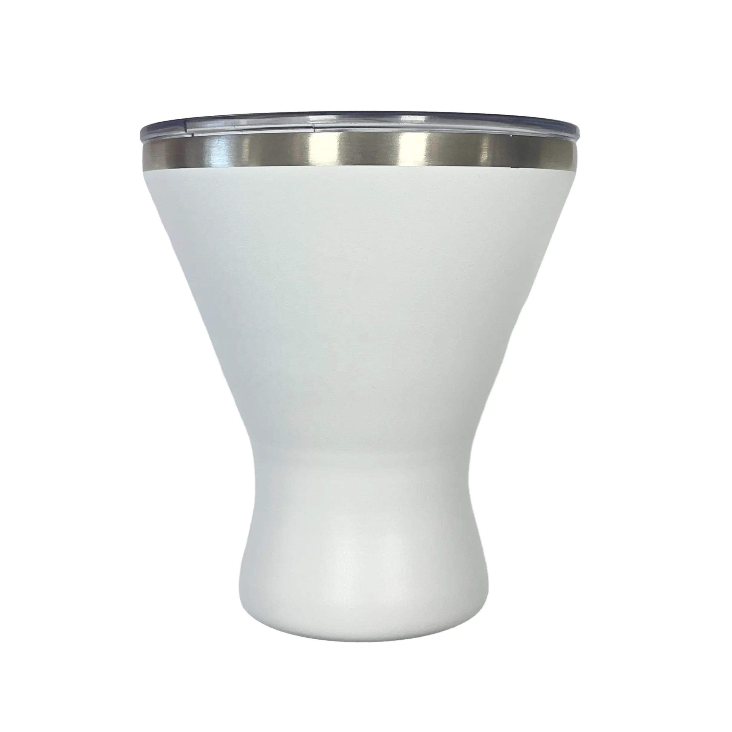 10Oz Dubbele Wand Roestvrijstalen Party Cup Margarita Glas Geïsoleerde Cocktail Cup Tumbler Met Deksel