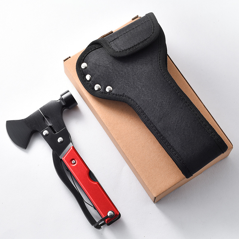 Axe Hammer Red Aluminum handle with Box