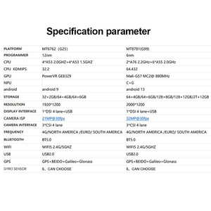 Sistema Android DSP algoritmo de Audio VAM 4G módulo MT6762 MT8781 AMT630H coche vehículo navegación Gps OTA IVI Control central - Product Image 5