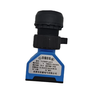 Interruttore a pulsante antideflagrante a prova di esplosione con rilascio di rotazione di arresto rosso di emergenza IP66 a prova di esplosivo - Product Image 3